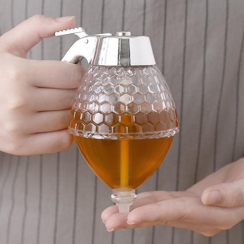 SweetEase Honey Dispenser Kettle - Enjoy Clean and Effortless Honey Spreading