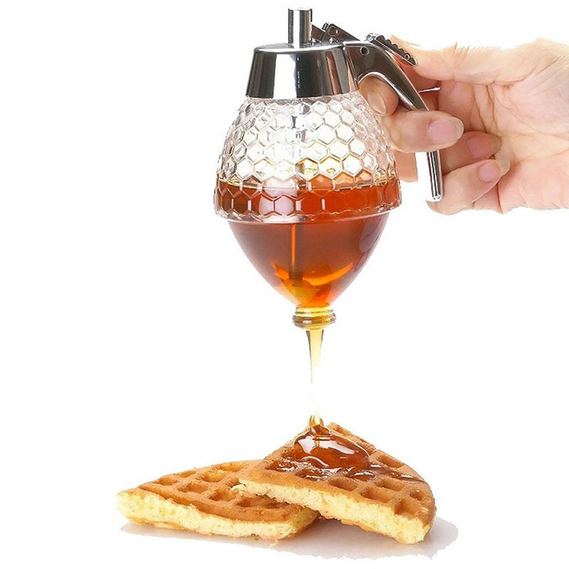 SweetEase Honey Dispenser Kettle - Enjoy Clean and Effortless Honey Spreading